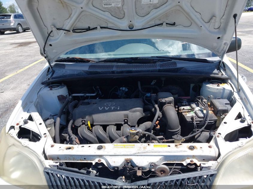 2000 Toyota Echo VIN: JTDAT1233Y5014272 Lot: 43119818