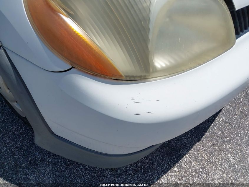 2000 Toyota Echo VIN: JTDAT1233Y5014272 Lot: 43119818