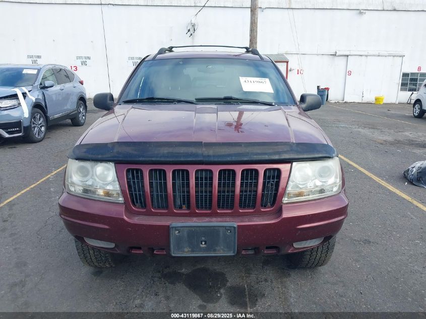 1999 Jeep Grand Cherokee Limited VIN: 1J4GW68N3XC656860 Lot: 43119867