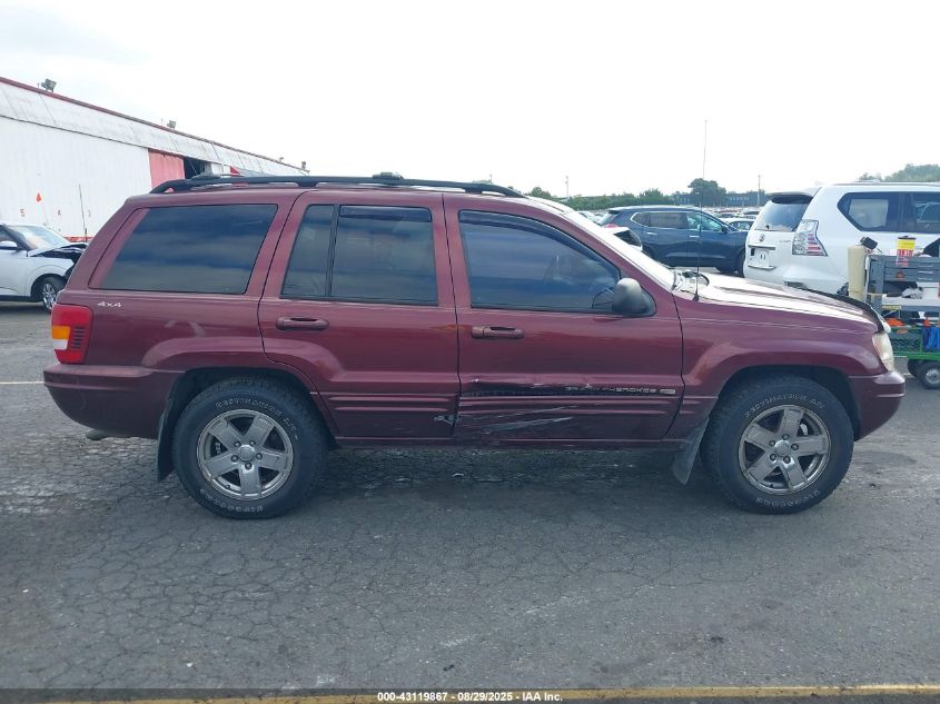 1999 Jeep Grand Cherokee Limited VIN: 1J4GW68N3XC656860 Lot: 43119867