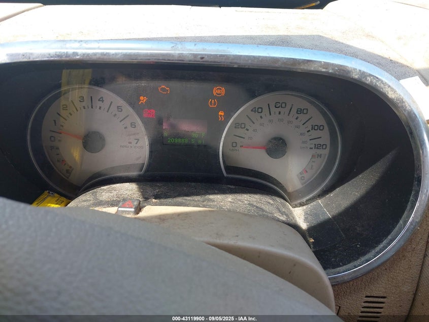 2007 Ford Explorer Eddie Bauer VIN: 1FMEU64E97UB33678 Lot: 43119900