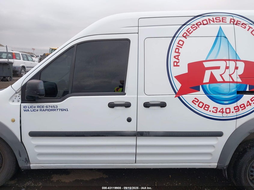 2013 Ford Transit Connect Xlt VIN: NM0LS6BN3DT143206 Lot: 43119908