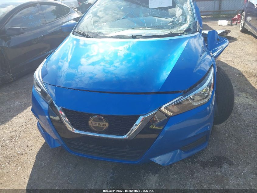 2021 Nissan Versa Sv Xtronic Cvt VIN: 3N1CN8EV0ML832273 Lot: 43119932