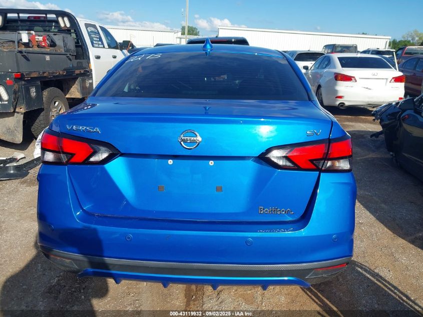 2021 Nissan Versa Sv Xtronic Cvt VIN: 3N1CN8EV0ML832273 Lot: 43119932