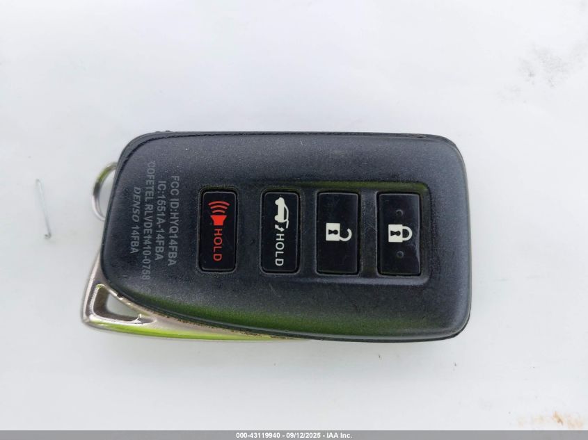 2019 Lexus Nx 300 VIN: JTJYARBZ6K2145337 Lot: 43119940