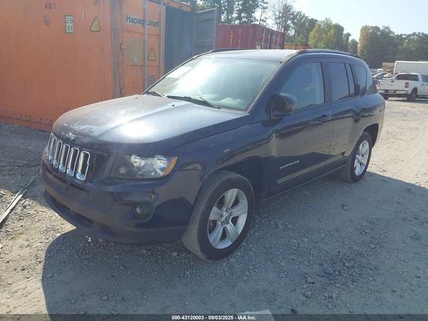 Vin: 1c4njdbb4hd143899, lot: 43614313, jeep compass sport 4x4 20172