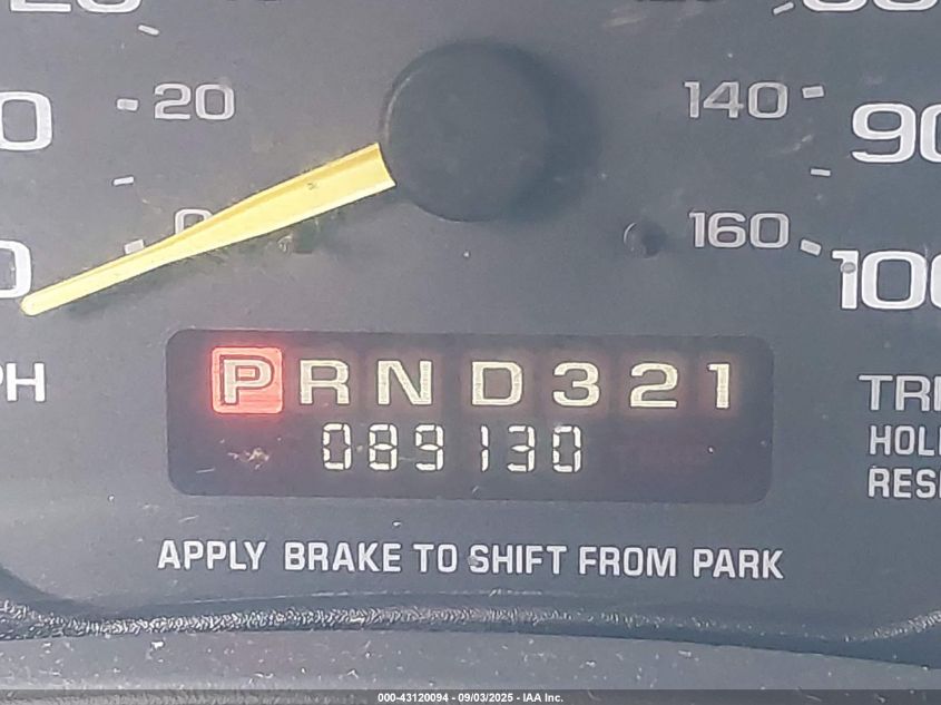 1999 Chevrolet Express VIN: 1GBFG15R2X1034050 Lot: 43120094