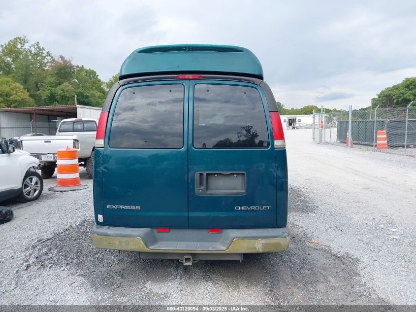1999 Chevrolet Express VIN: 1GBFG15R2X1034050 Lot: 43120094