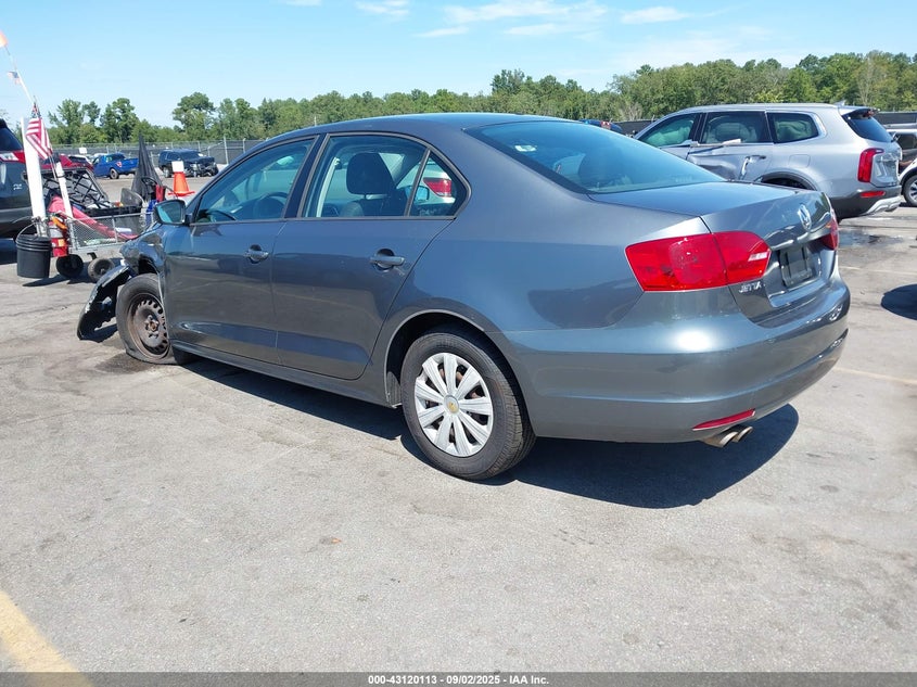 2013 VOLKSWAGEN JETTA 2.0L S - 3VW2K7AJ0DM402300