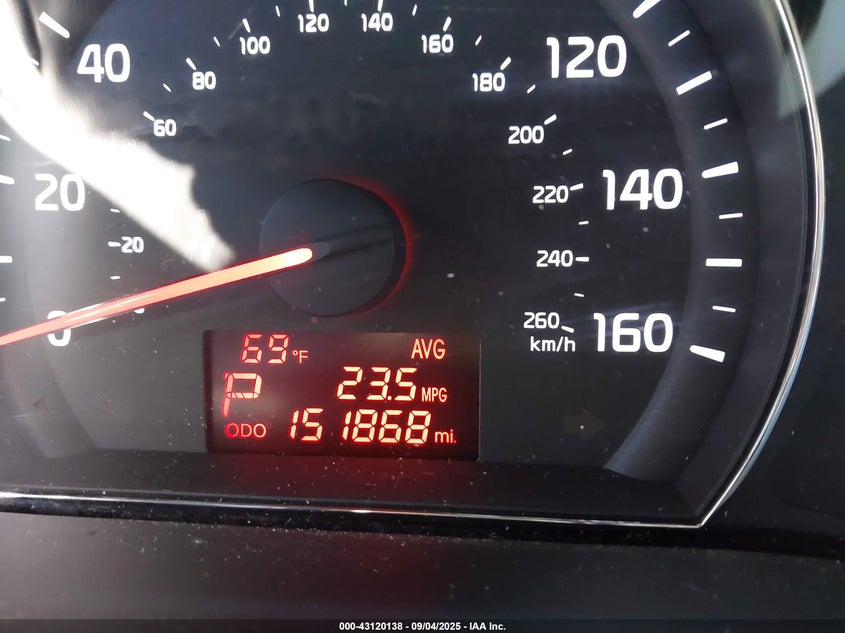 2015 Kia Sorento Lx V6 VIN: 5XYKT4A7XFG638603 Lot: 43120138