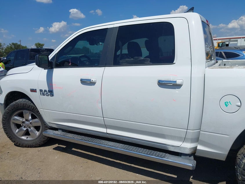 2017 Ram 1500 Lone Star 4X4 5'7 Box VIN: 1C6RR7LT6HS691182 Lot: 43120152
