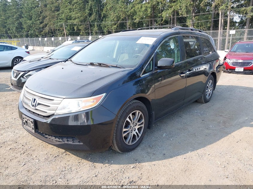 Vin: 5fnrl5h49bb087839, lot: 43614526, honda odyssey ex 20112