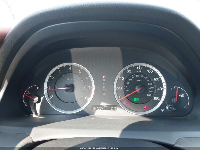 2009 Honda Accord 2.4 Ex-L VIN: 1HGCP26889A010544 Lot: 43120228