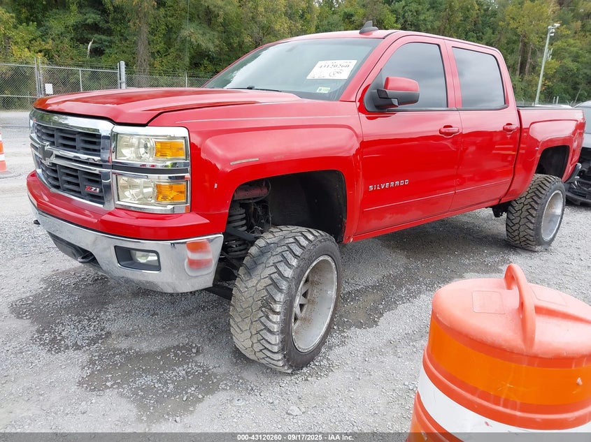 2015 CHEVROLET SILVERADO 1500 2LT - 3GCUKREC1FG405176