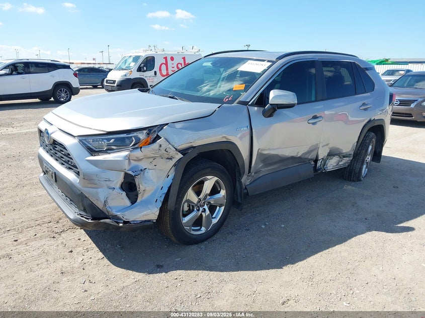 2021 TOYOTA RAV4 HYBRID XLE PREMIUM - 4T3B6RFV3MU049676