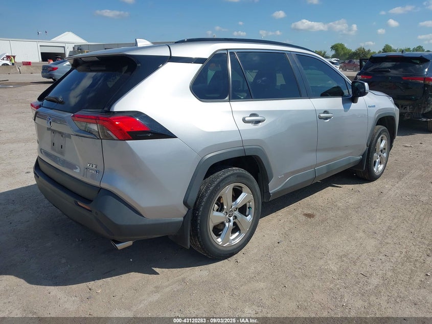 2021 TOYOTA RAV4 HYBRID XLE PREMIUM - 4T3B6RFV3MU049676