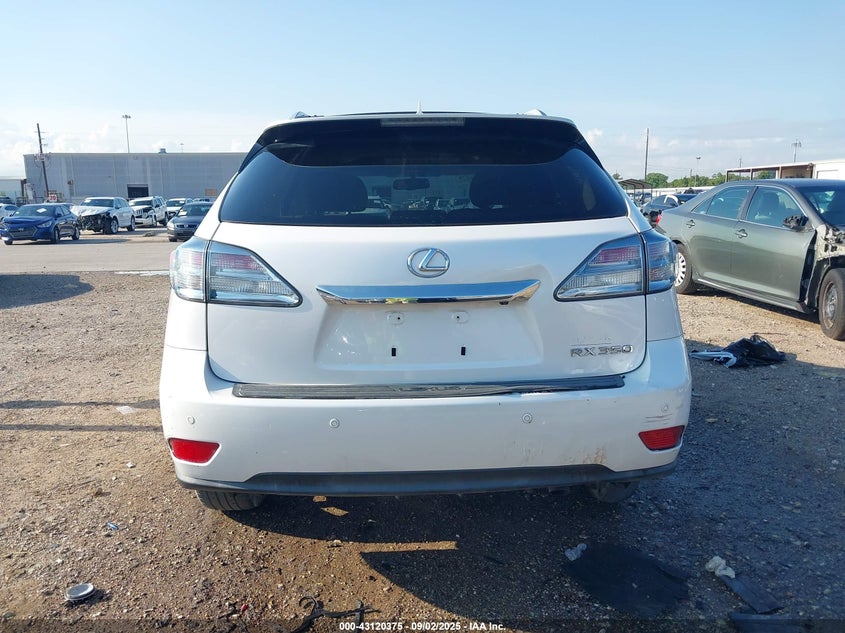 2012 Lexus Rx 350 VIN: 2T2ZK1BA8CC066444 Lot: 43120375