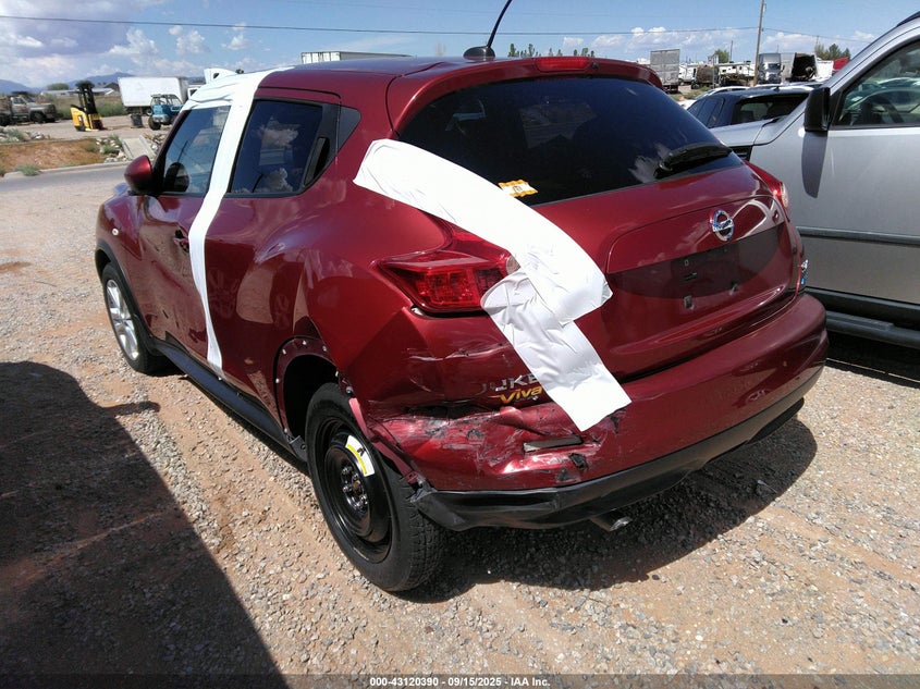 Vin: jn8af5mvxct122281, lot: 43614700, nissan juke sl 20123