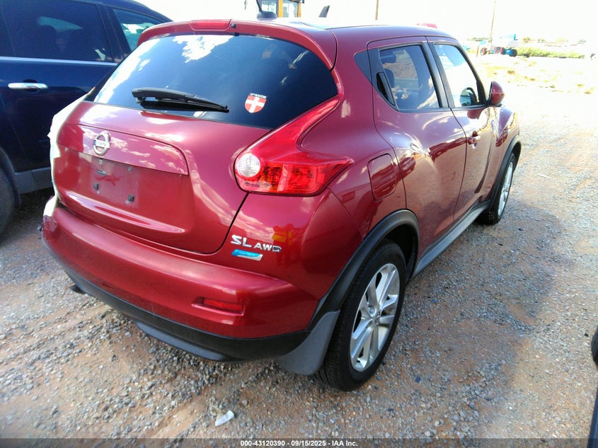 Vin: jn8af5mvxct122281, lot: 43614700, nissan juke sl 20124