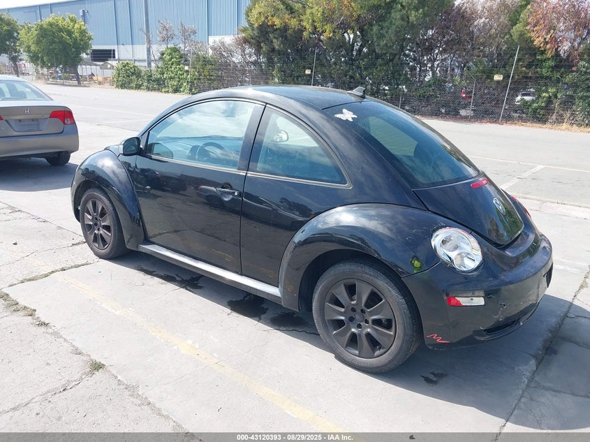 2009 Volkswagen New Beetle 2.5L black hatchback gasoline 3VWPG31C89M509765 photo #4