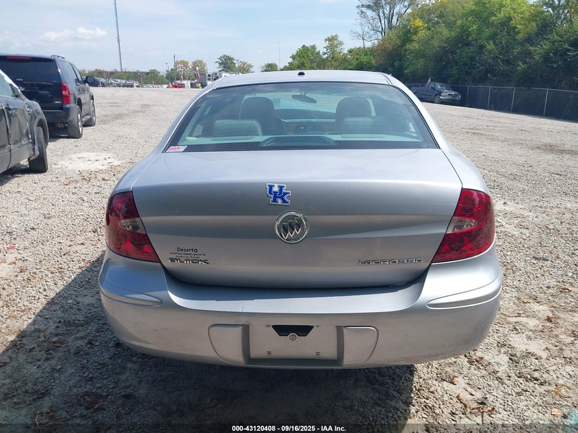 2005 Buick Lacrosse Cx VIN: 2G4WC532251297856 Lot: 43120408
