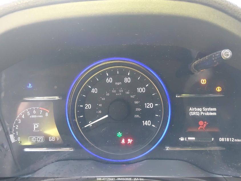 2021 Honda Hr-V Awd Touring VIN: 3CZRU6H91MM701256 Lot: 43120441