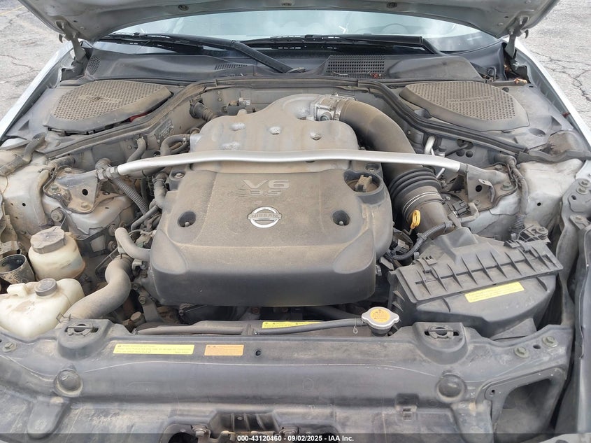 2005 Nissan 350Z Touring VIN: JN1AZ36A55M750301 Lot: 43120460