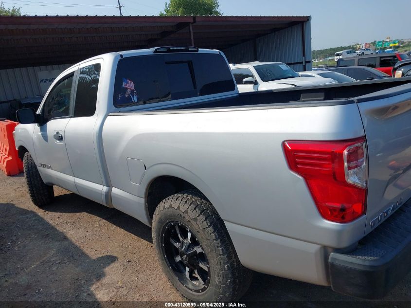 2017 Nissan Titan S VIN: 1N6AA1CJ8HN550103 Lot: 43120599