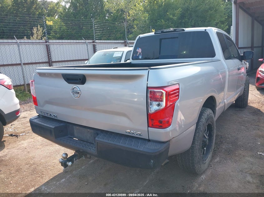 2017 Nissan Titan S VIN: 1N6AA1CJ8HN550103 Lot: 43120599