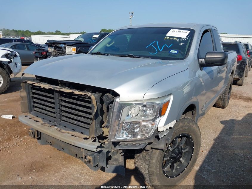 2017 Nissan Titan S VIN: 1N6AA1CJ8HN550103 Lot: 43120599