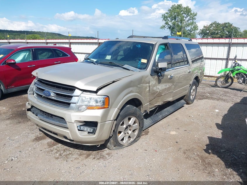 2017 FORD EXPEDITION EL LIMITED - 1FMJK1KT8HEA39117