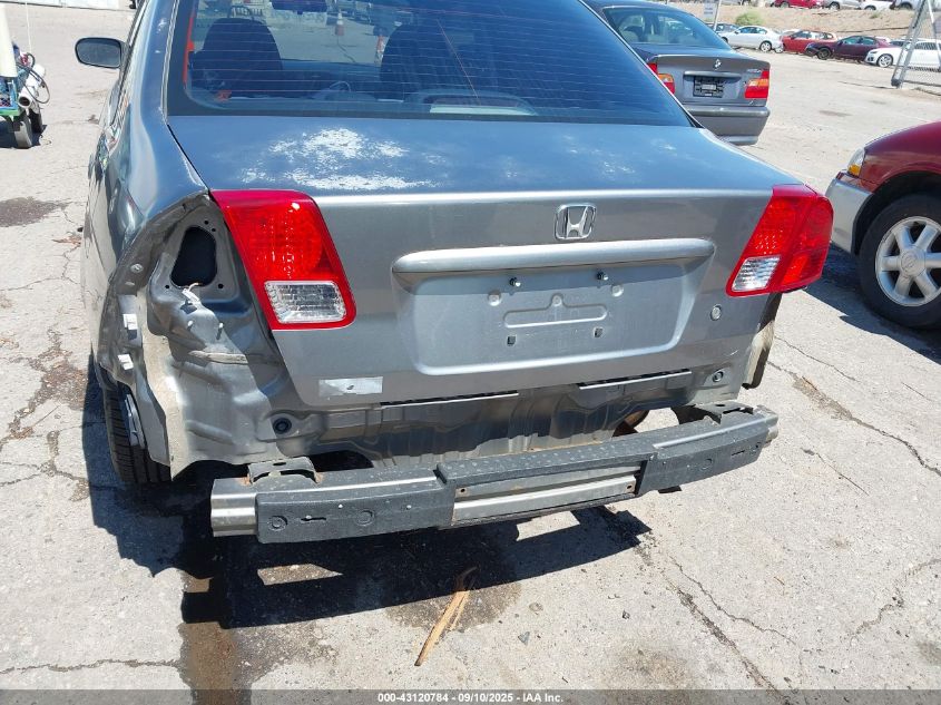 2004 Honda Civic Ex VIN: 2HGES26884H618579 Lot: 43120784