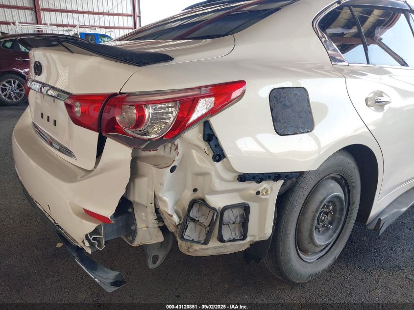 2015 Infiniti Q50 VIN: JN1BV7AP8FM349393 Lot: 43120851