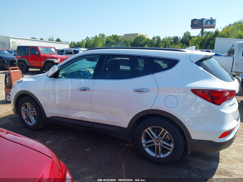 2018 Hyundai Santa Fe Sport 2.4L VIN: 5XYZU3LB9JG565403 Lot: 43121028
