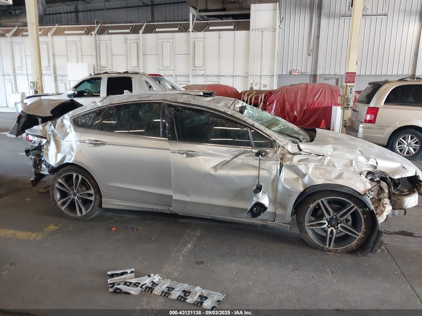 2019 Ford Fusion Titanium VIN: 3FA6P0D9XKR153248 Lot: 43121138