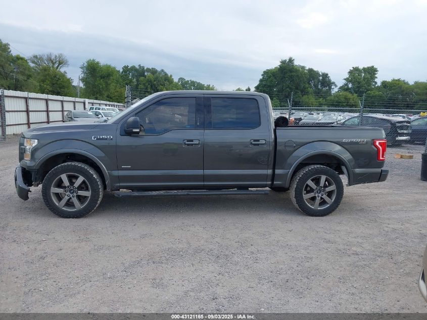 2015 Ford F-150 Xlt VIN: 1FTEW1EP1FFC31916 Lot: 43121165