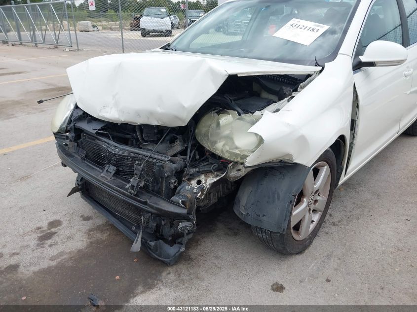 2008 Volkswagen Jetta Se VIN: 3VWRZ71K48M154058 Lot: 43121183