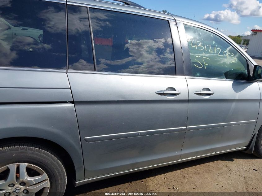 2005 Honda Odyssey Ex-L VIN: 5FNRL386X5B068517 Lot: 43121293