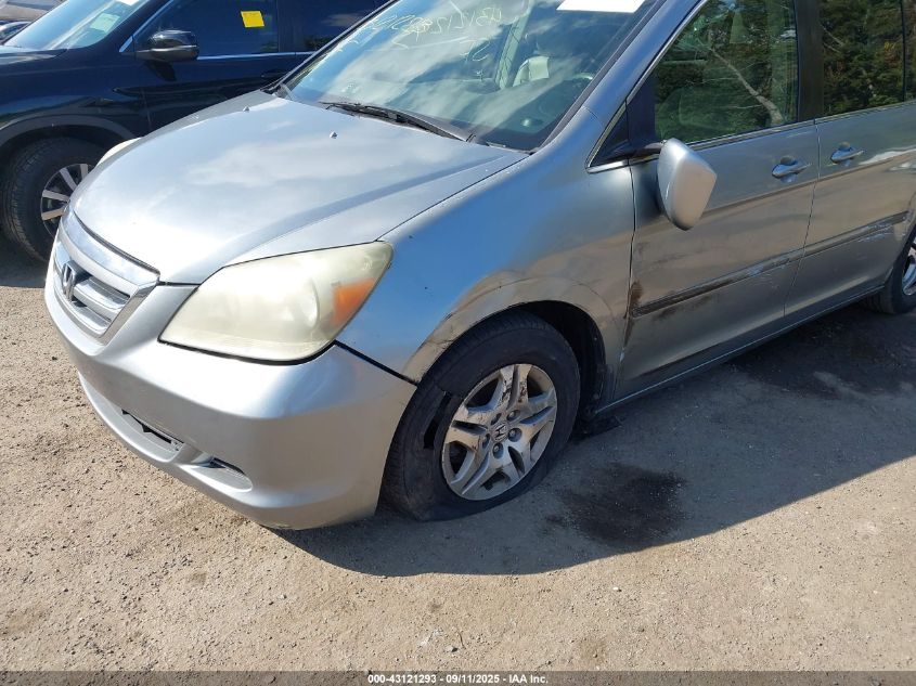 2005 Honda Odyssey Ex-L VIN: 5FNRL386X5B068517 Lot: 43121293