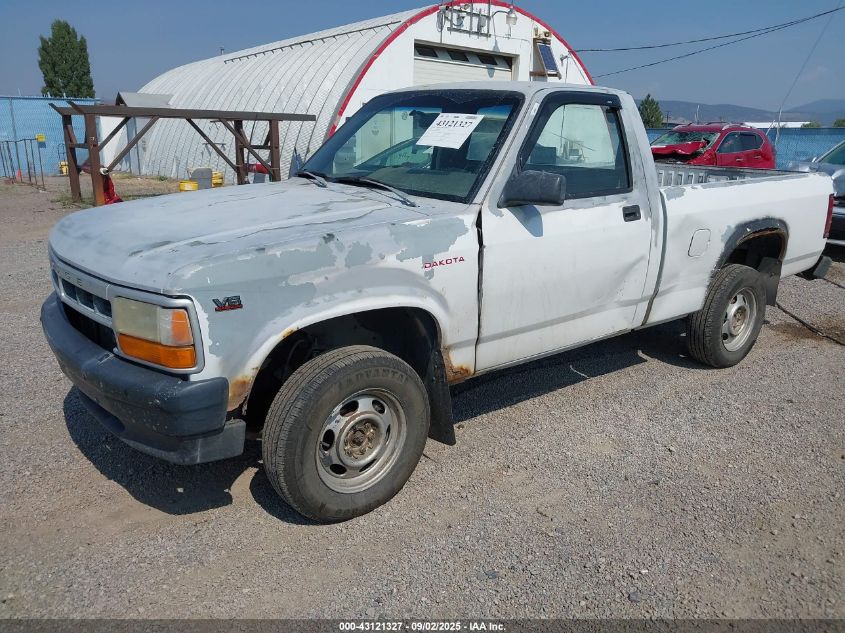 1996 Dodge Dakota VIN: 1B7GG26X6TS532095 Lot: 43121327