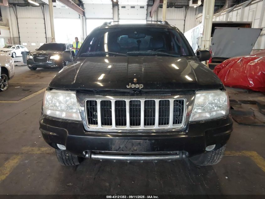 2004 Jeep Grand Cherokee Limited VIN: 1J8GW58N44C247335 Lot: 43121353