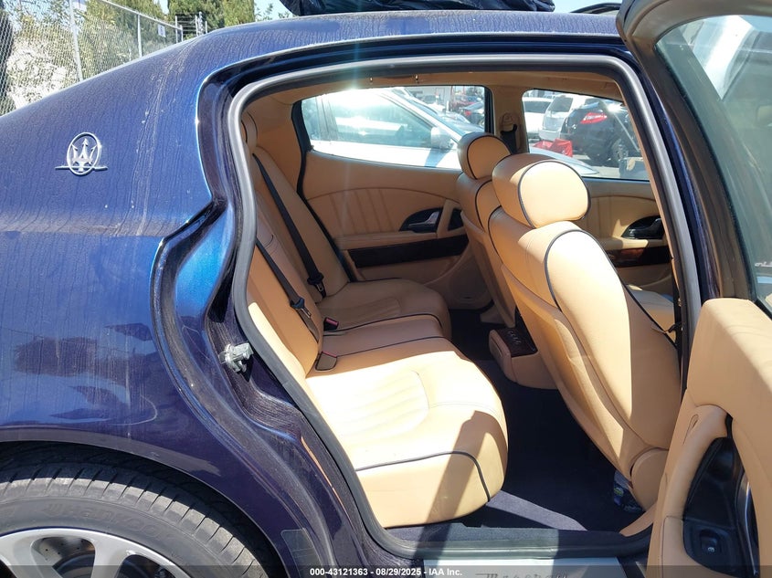 2007 Maserati Quattroporte Base Automatic/Executive Gt Automatic/Sport Gt Automatic VIN: ZAMFE39AX70029519 Lot: 43121363