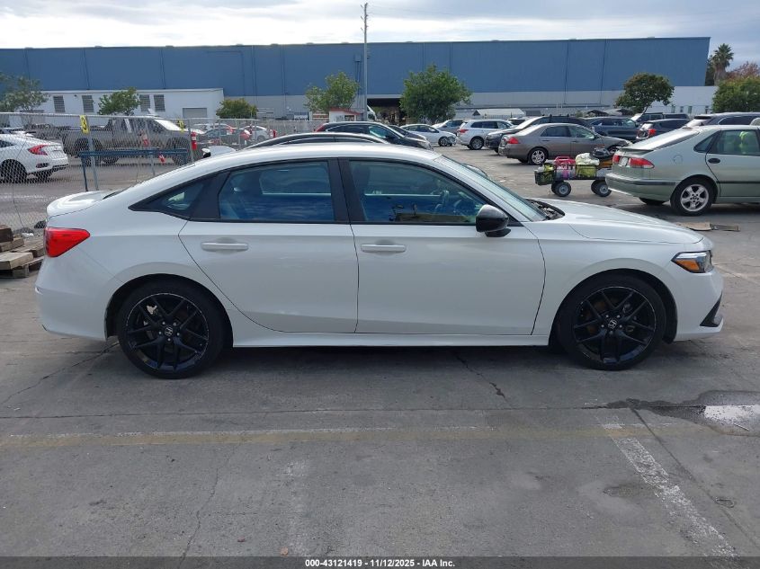 2023 Honda Civic Sport VIN: 2HGFE2F55PH547301 Lot: 43121419