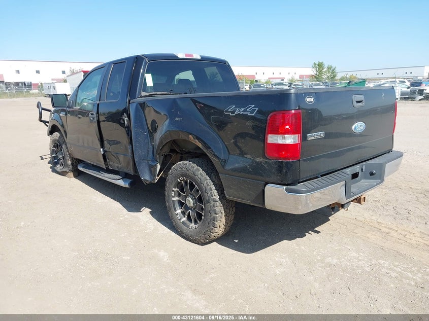 2008 Ford F-150 Fx4/Lariat/Xl/Xlt black truck flexible 1FTPX14V58FA29315 photo #4