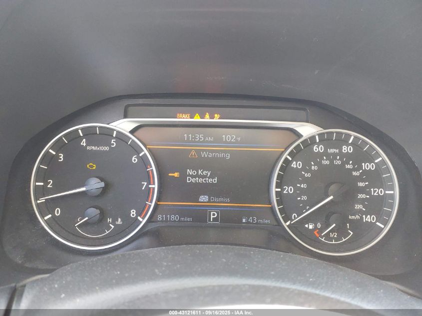 2019 Nissan Altima 2.5 S VIN: 1N4BL4BV7KC192427 Lot: 43121611