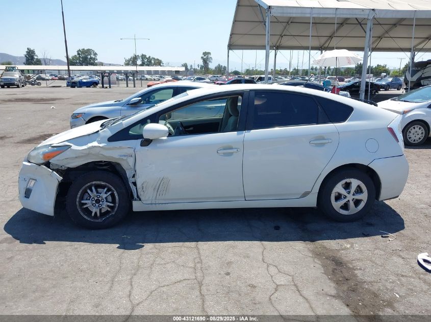 2010 Toyota Prius Ii VIN: JTDKN3DU8A0196201 Lot: 43121690