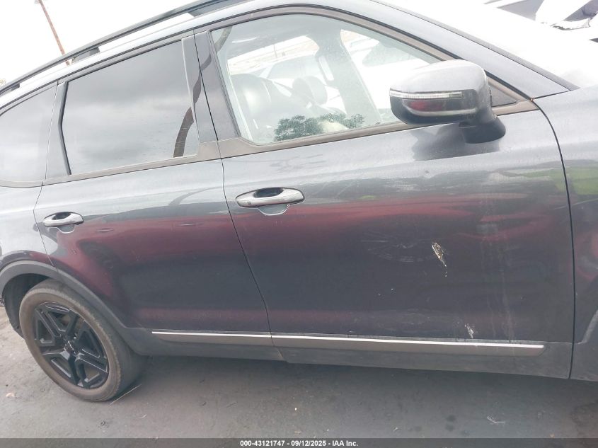 2023 Kia Telluride Ex X-Line VIN: 5XYP3DGC3PG395499 Lot: 43121747