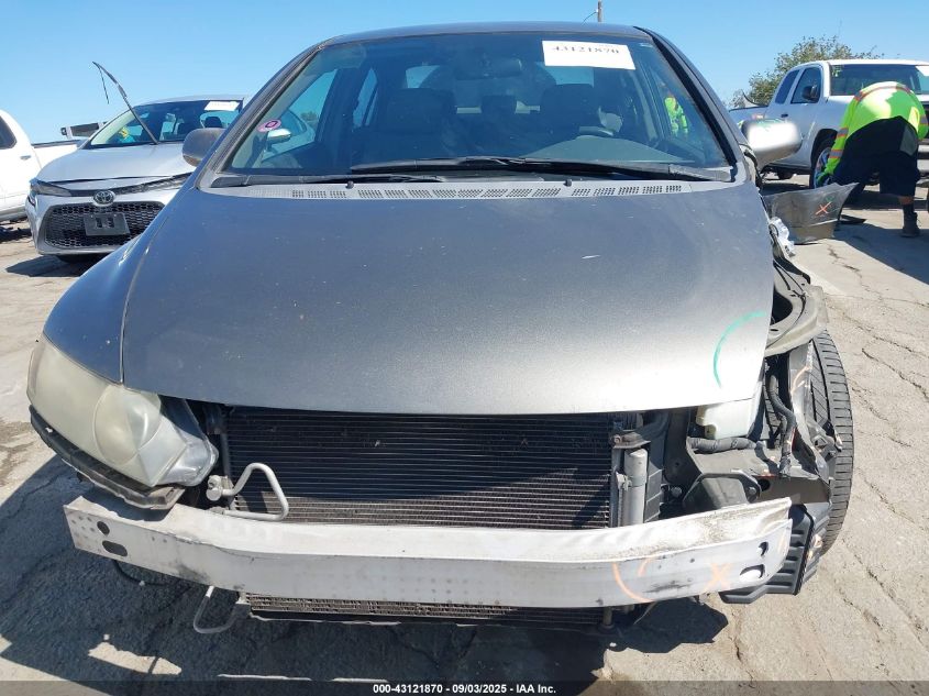 2008 Honda Civic Lx VIN: 2HGFA16578H314494 Lot: 43121870