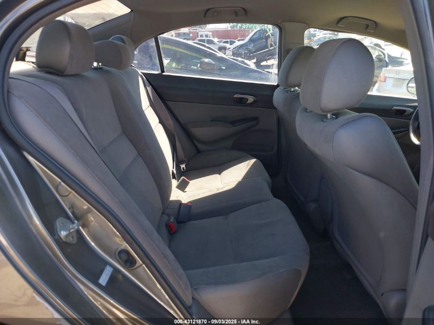 2008 Honda Civic Lx VIN: 2HGFA16578H314494 Lot: 43121870