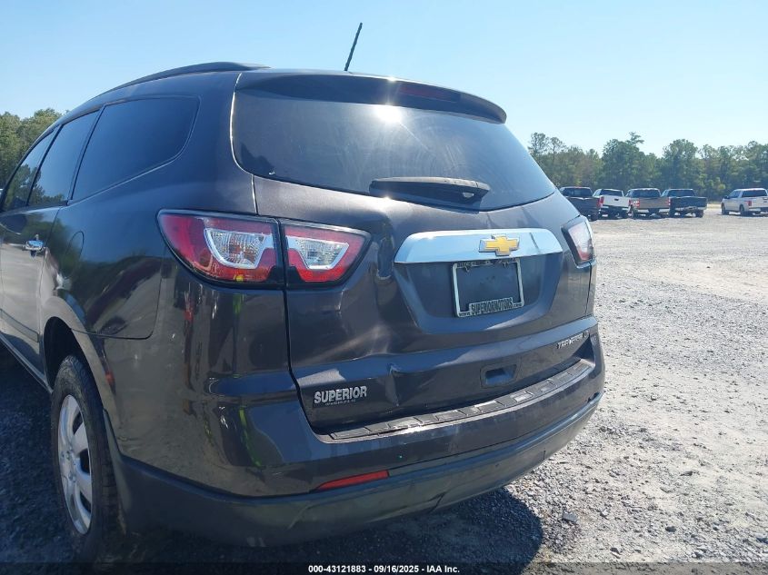 2015 Chevrolet Traverse Ls VIN: 1GNKRFED2FJ227004 Lot: 43121883